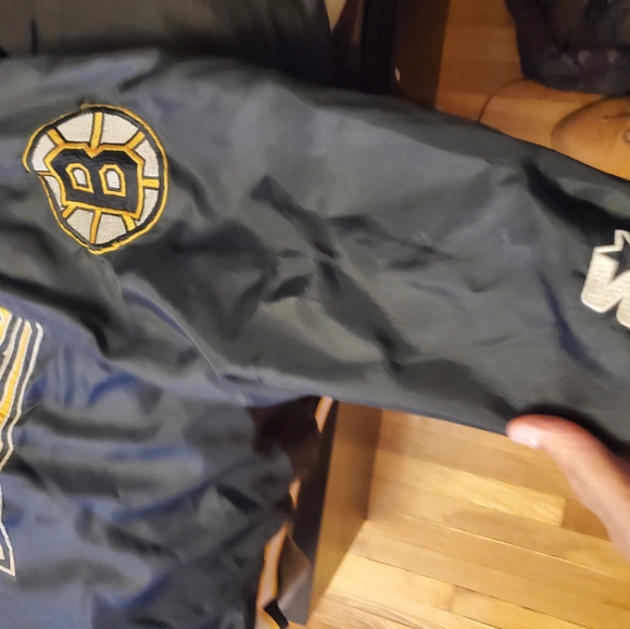 Boston Bruins Vintage Starter Pullover 1990s - Picture 2 of 6